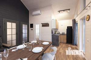 Дом 60м², 1-этажный, посуточно,