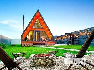 Дом 58м², 2-этажный, посуточно,