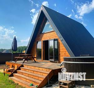 Дом 60м², 2-этажный, посуточно,