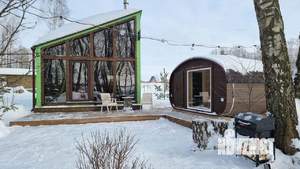 Дом 38м², 1-этажный, посуточно,