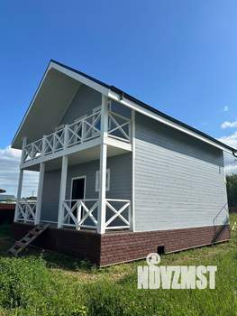 Коттедж 107м², 2-этажный, участок 6 сот.