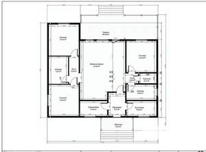 Дом 171м², 1-этажный, участок 7 сот.