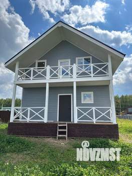 Коттедж 107м², 2-этажный, участок 6 сот.