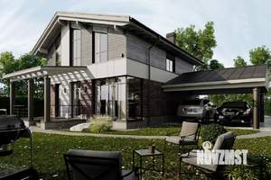 Коттедж 150м², 2-этажный, участок 6 сот.