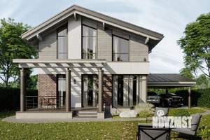 Коттедж 150м², 2-этажный, участок 6 сот.