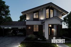 Коттедж 150м², 2-этажный, участок 6 сот.