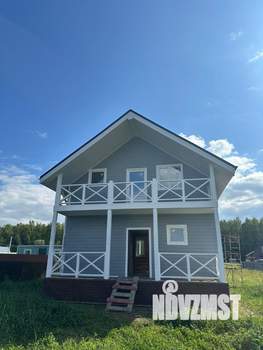 Коттедж 107м², 2-этажный, участок 6 сот.