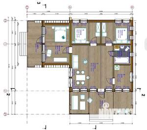 Дом 132м², 1-этажный, участок 10 сот.