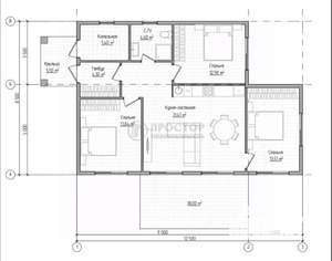 Дом 120м², 1-этажный, участок 9 сот.
