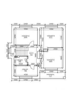 Дом 183м², 2-этажный, участок 9 сот.