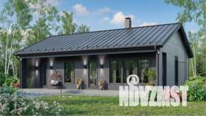 Дом 90м², 1-этажный, участок 6 сот.