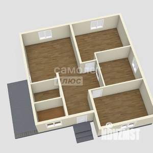 Дом 121м², 1-этажный, участок 6 сот.