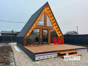 Дом 55м&sup2;, 2-этажный, посуточно, 