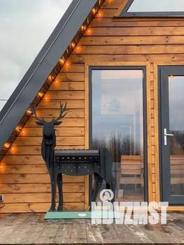 Дом 60м&sup2;, 2-этажный, посуточно, 