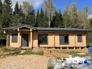 Коттедж 168м&sup2;, 1-этажный, участок 8 сот.  