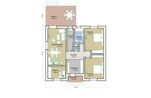 Дом 120м², 1-этажный, участок 7 сот.  