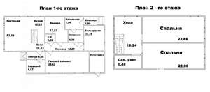 Дом 300м², 2-этажный, участок 20 сот.  