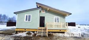 Дом 56м&sup2;, 1-этажный, участок 7 сот.  