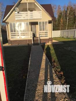 Коттедж 88м², 2-этажный, участок 6 сот.  