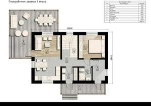 Дом 160м², 1-этажный, участок 8 сот.  