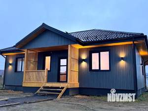 Дом 131м&sup2;, 1-этажный, участок 8 сот.  