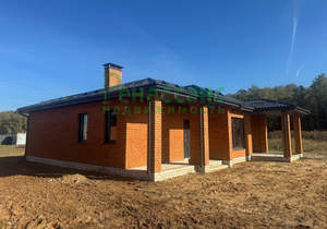 Дом 130м², 1-этажный, участок 6 сот.  