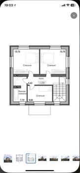 Коттедж 160м², 2-этажный, участок 7 сот.  