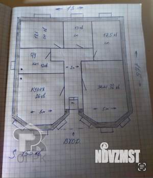 Коттедж 120м², 1-этажный, участок 5 сот.  