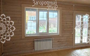 Дом 210м&sup2;, 1-этажный, участок 6 сот.  