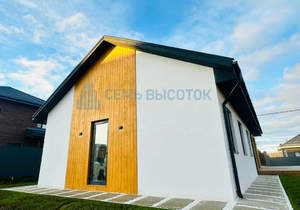 Дом 105м², 1-этажный, участок 5 сот.  