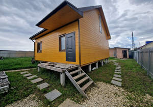 Дом 67м², 2-этажный, участок 6 сот.  