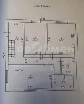 Дом 240м², 2-этажный, участок 10 сот.  