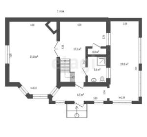 Дом 117м², 2-этажный, участок 6 сот.  
