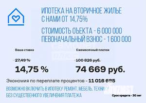 Дом 100м², 2-этажный, участок 8 сот.  