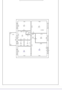 Дом 125м², 1-этажный, участок 5 сот.  