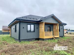 Дом 131м&sup2;, 1-этажный, участок 8 сот.  