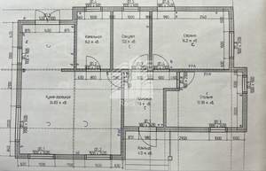Дом 120м², 1-этажный, участок 6 сот.  