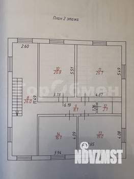 Дом 240м², 2-этажный, участок 10 сот.  