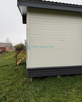 Дом 105м&sup2;, 1-этажный, участок 7 сот.  