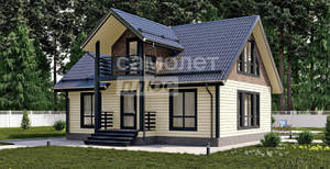 Дом 150м², 2-этажный, участок 8 сот.  