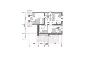 Коттедж 166м², 2-этажный, участок 14 сот.  