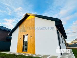 Дом 105м², 1-этажный, участок 5 сот.  