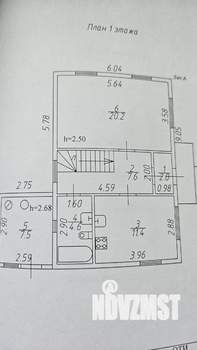 Дом 91м², 2-этажный, участок 10 сот.  