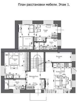 Коттедж 177м², 2-этажный, участок 10 сот.  