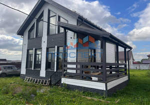 Дом 150м², 2-этажный, участок 8 сот.  