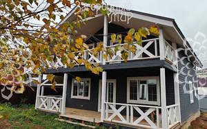 Дом 210м&sup2;, 1-этажный, участок 6 сот.  