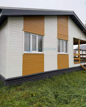 Дом 105м&sup2;, 1-этажный, участок 7 сот.  