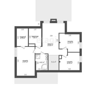 Дом 180м², 2-этажный, участок 10 сот.  
