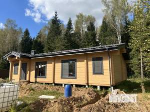 Коттедж 168м&sup2;, 1-этажный, участок 8 сот.  