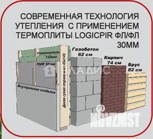 Дом 125м², 1-этажный, участок 8 сот.  